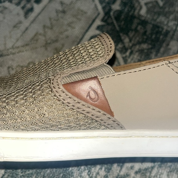 Olukai women’s Pehuea Casual Slip-On Shoes in tan size 7 - Picture 4 of 10